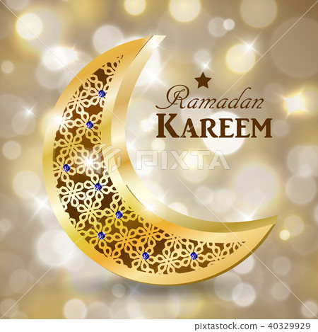 Ramadan greetings vector 40329929