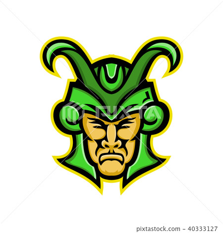 Loki Norse God Mascot 40333127