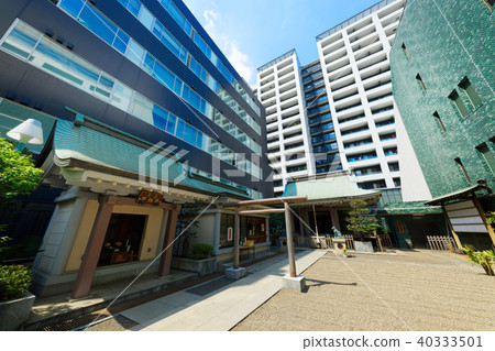 Miyama Goto神社和藍天 40333501