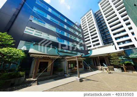 Miyama Goto神社和藍天 40333503