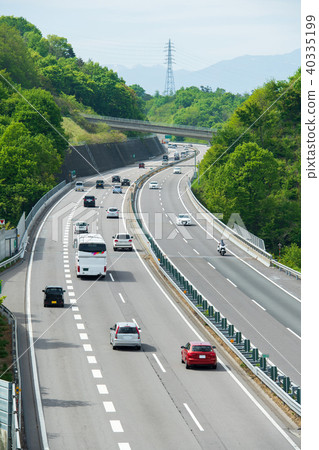 Image of Japanese expressway Image of Japanese expressway 40335199
