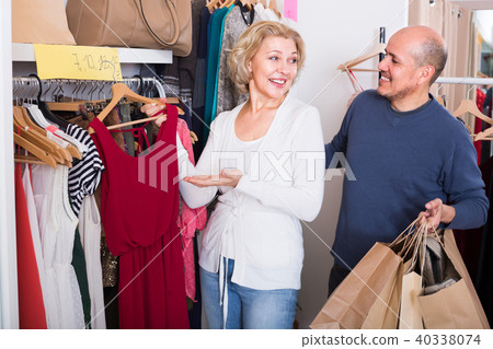 spouses buying new dress spouses buying new dress 40338074