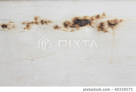 Broken surface of old car white grunge background. Broken surface of old car white grunge background. 40339573