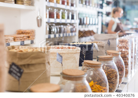 Photo of bags with dried fruits and nuts 40340876