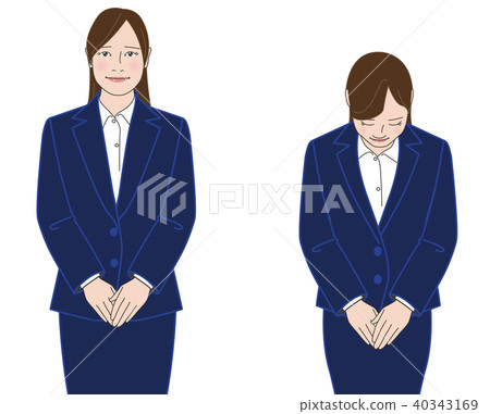 A lady in a suit 40343169