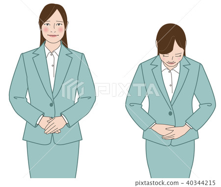 A woman in a suit 40344215