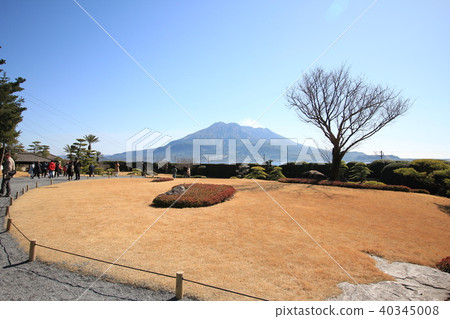 Sakurajima wishing from Senshin Garden Sakurajima wishing from Senshin Garden 40345008