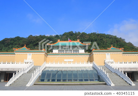 國立故宮博物院在台北，台灣 40345115