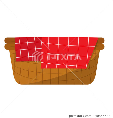Empty basket picnic 40345382