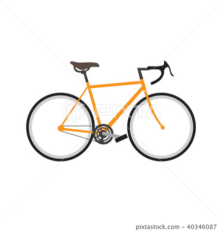 Isolated bicycle icon Isolated bicycle icon 40346087