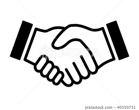 Handshake icon hi-res stock photography and images - Alamy