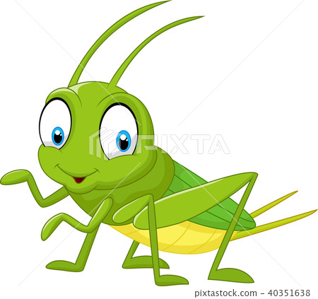 Cartoon funny cricket Cartoon funny cricket 40351638