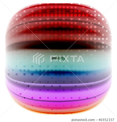 Blurred mixing liquid flowing colors, abstract background, web design template for presentation, app 40352157