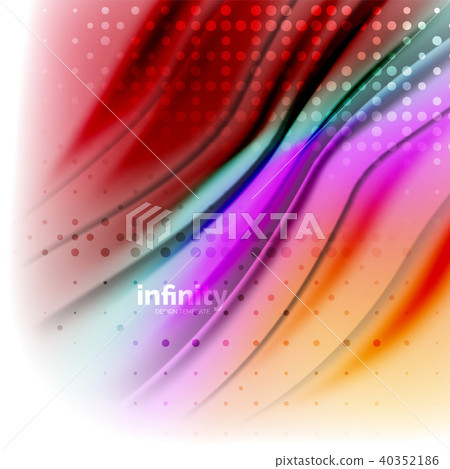 Blurred mixing liquid flowing colors, abstract background, web design template for presentation, app Blurred mixing liquid flowing colors, abstract background, web design template for presentation, app 40352186