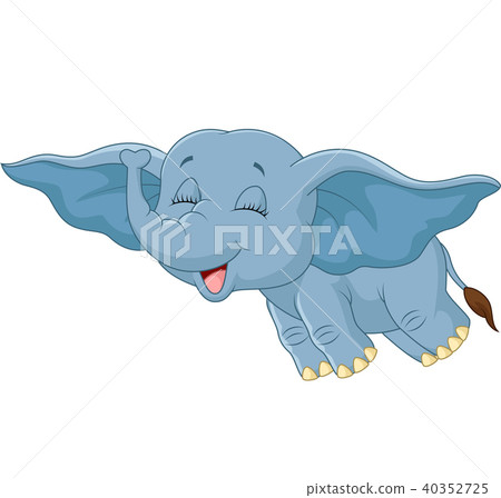 cartoon elephant funny 40352725