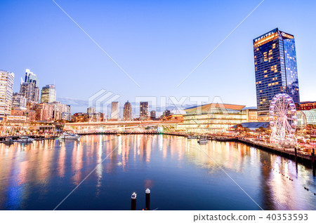 Yasuo Yasu, Darwin Harbor Australia Sydney Darling Harbor 40353593