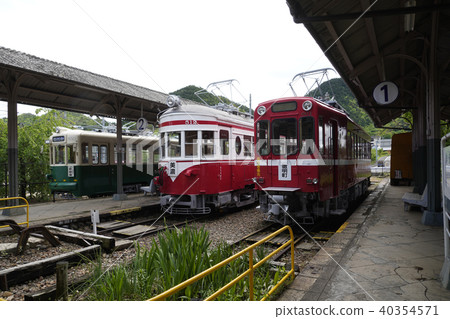 Stationary preservation vehicle of former Mino Station Stationary preservation vehicle of former Mino Station 40354571