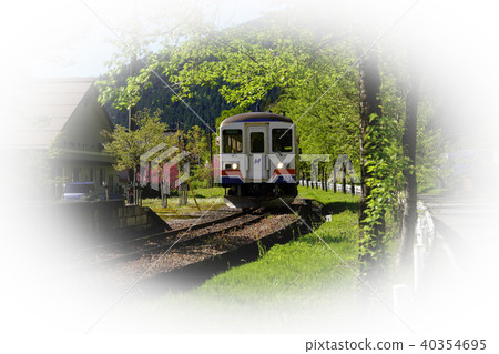 Nagara 200 type 201 traveling towards Hoshino Station 40354695