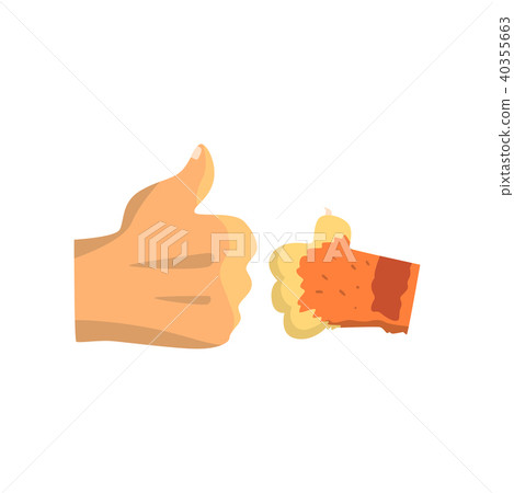 Human hand and cat paw showing thumbs up geadture, friends forever, training, veterinary care Human hand and cat paw showing thumbs up geadture, friends forever, training, veterinary care 40355663