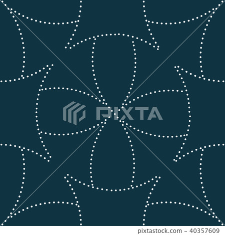 SIMPLE PATTERN ON DARK BACKGROUND - Stock Illustration [40357609] - PIXTA