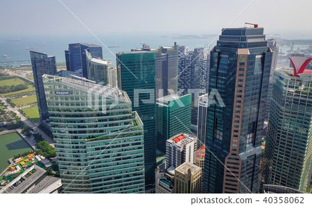 Modern buildings in Singapore Modern buildings in Singapore 40358062