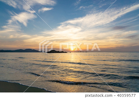 Nokita coast evening view Nokita coast evening view 40359577