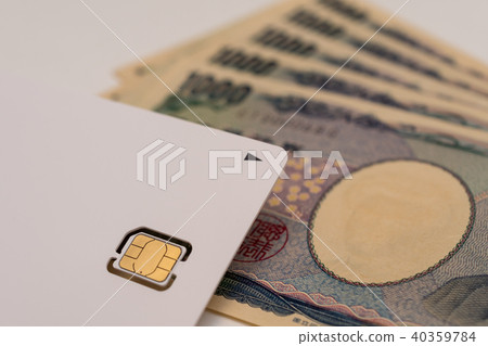 SIM卡Sumaho千日元票據 40359784