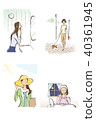 一個女人的一天的插圖 40361945