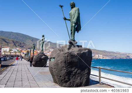 Candelaria,Spain,Europe-29/04/2018.Statue  40361983