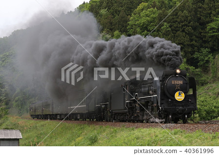 C56 + D51蒸汽機車重載拖車SL山口 C56 + D51蒸汽機車重載拖車SL山口 40361996