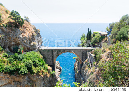 road of Amalfi coast, Italy 40364468