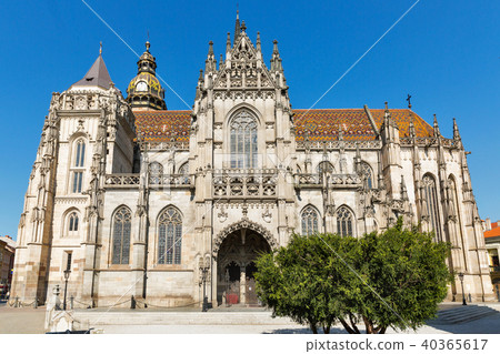 Cathedral of St. Elizabeth in Kosice, Slovakia. 40365617