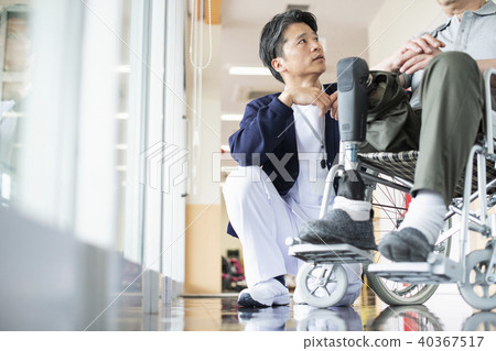 Wheelchair prosthetic foot rehabilitation facility 40367517