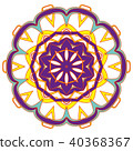 Arabic Colorful Mandala. Ethnic tribal ornaments 40368367