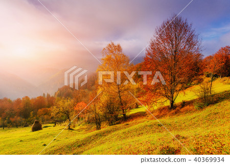 rock massif in the Carpathians. rock massif in the Carpathians. 40369934