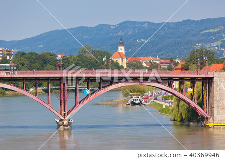 Maribor city view, Slovenia Maribor city view, Slovenia 40369946