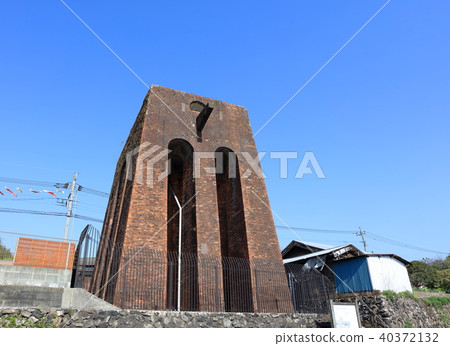 Fukuoka prefecture Iizuka-shi coal mine, hoist machine base (old Honami-cho) 40372132