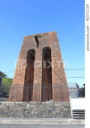 Fukuoka prefecture Iizuka-shi coal mine, hoist machine base (old Honami-cho) 40372134