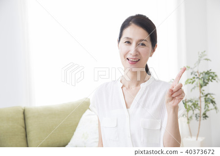 成熟的年齡女士 40373672