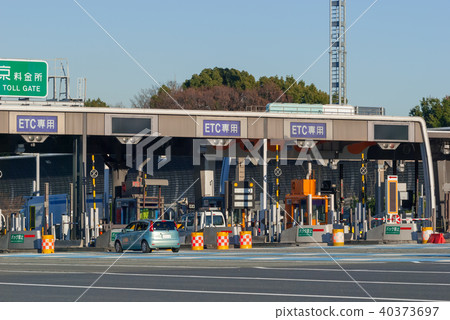 收費站 收費站 40373697