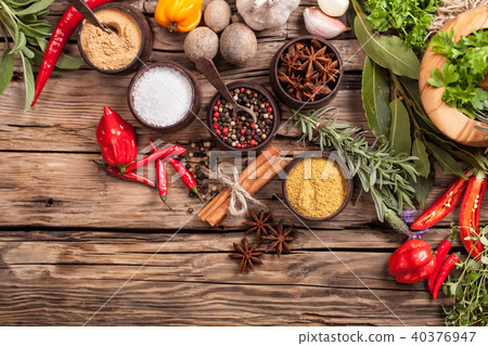 Various kind of spices 40376947