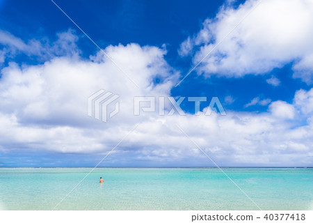 Tropical Beach Guam Tropical Beach Guam 40377418