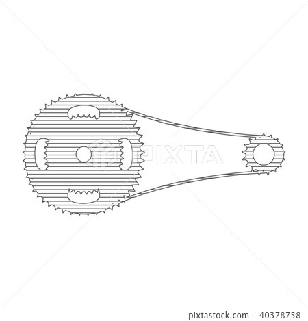 Bicycle gear sketch 40378758