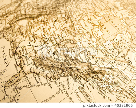 舊地圖美國東海岸 40381906