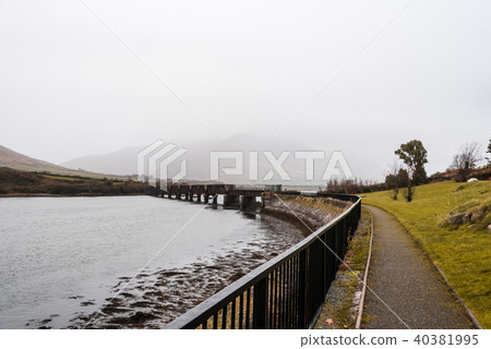 Scenic view of old Valentia River Viaduct in the Wild Atlantic W Scenic view of old Valentia River Viaduct in the Wild Atlantic W 40381995