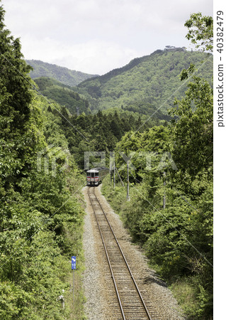 Takeda Castle and Limited Express Hamahamaze 40382479