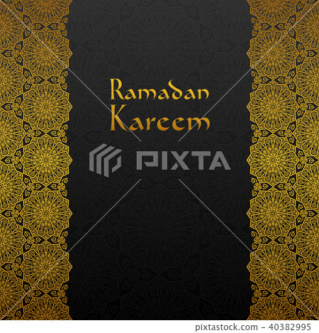 Floral background with traditional ornament Floral background with traditional ornament 40382995