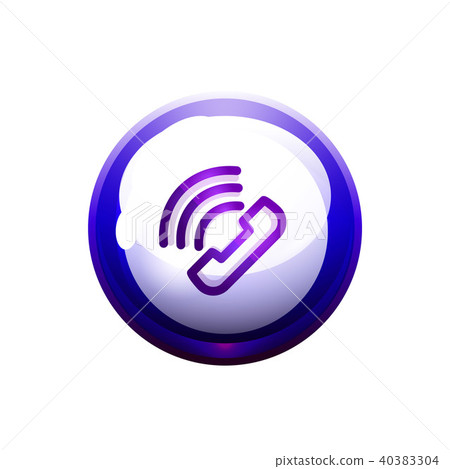 Phone support call center button 40383304