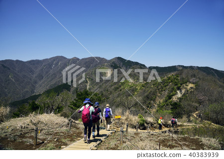 丹澤(Tanzawa):從托里奧山(Mt. Torio)通往塔托塔克山(Mt. Tonotake)的山路 丹澤(Tanzawa):從托里奧山(Mt. Torio)通往塔托塔克山(Mt. Tonotake)的山路 40383939