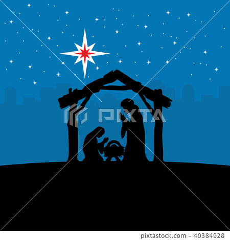 Greeting card with a Christmas story Greeting card with a Christmas story 40384928
